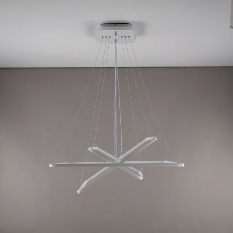 Подвесная светодиодная люстра Citilux Неон Смарт CL731AK110E