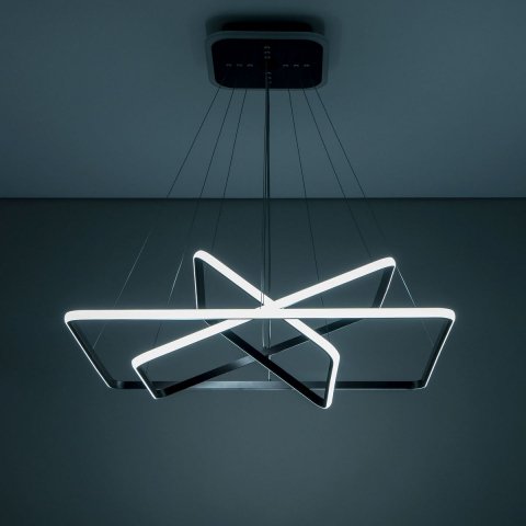 Подвесная светодиодная люстра Citilux Неон Смарт CL731AK115E