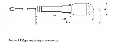 Подвесной переносной светильник IEK УП-1P WSP20-10-K09
