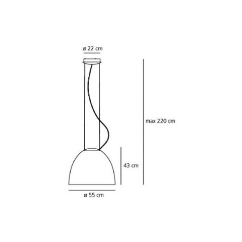 Подвесной светильник Artemide Nur A240210