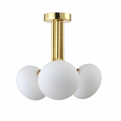 Подвесной светильник Crystal Lux ALICIA SP3 GOLD/WHITE