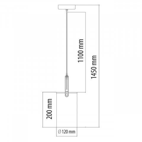 Подвесной светильник De Markt Тетро  673015701