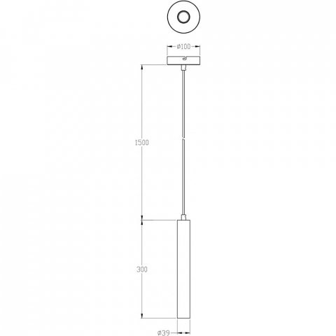 Подвесной светильник Deko-Light 342213