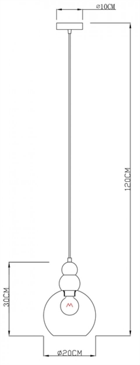 Подвесной светильник Deko-Light Diphda 342119