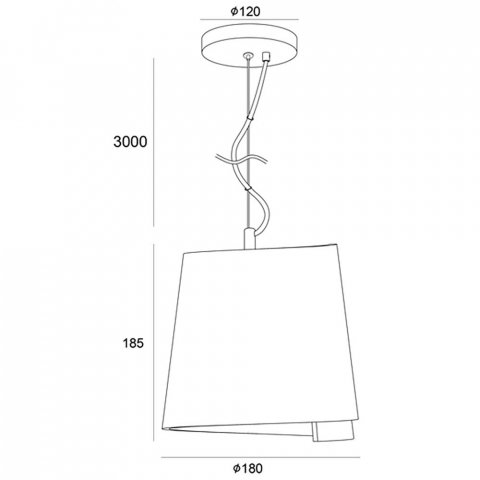 Подвесной светильник Deko-Light Twister 342144