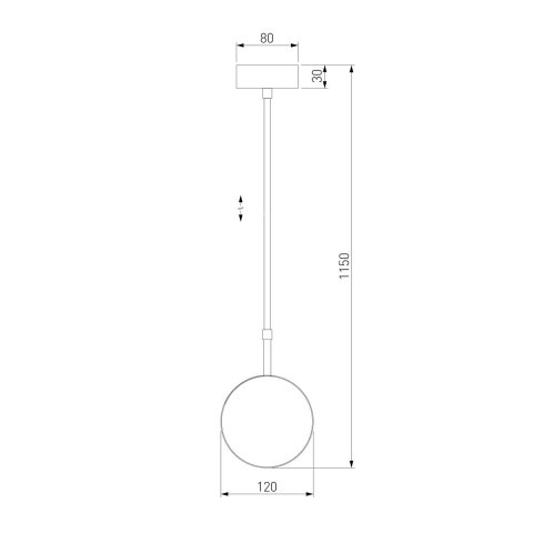 Подвесной светильник Elektrostandard Grollo 50120/1 хром 4690389187162