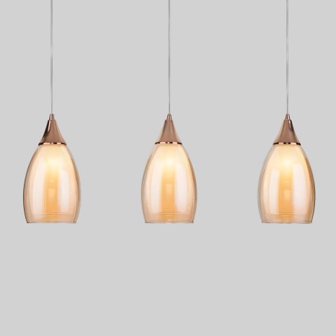 Подвесной светильник Eurosvet Cosmic 50285/3 золото