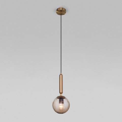 Подвесной светильник Eurosvet Joy 50208/1 янтарный