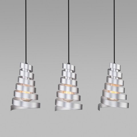 Подвесной светильник Eurosvet Storm 50058/3 серебро