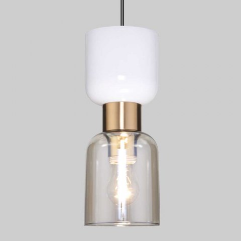 Подвесной светильник Eurosvet Tandem 50118/1 латунь