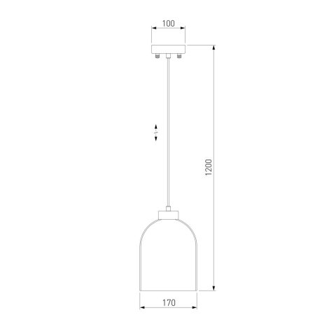 Подвесной светильник Eurosvet Tandem 50119/1 никель
