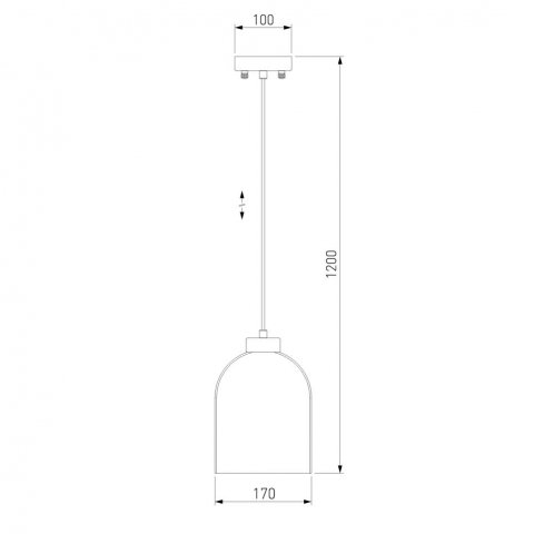 Подвесной светильник Eurosvet Tandem 50119/1 никель
