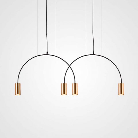 Подвесной светильник Imperium Loft ARC 3 Gold ARC01 189567-26