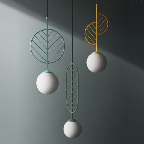 Подвесной светильник Imperium Loft Leaf 178142-26