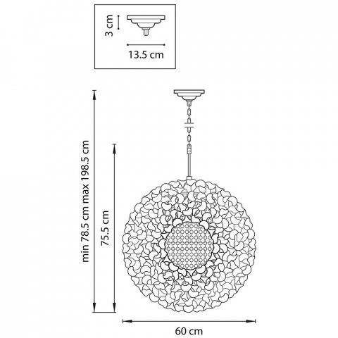 Подвесной светильник Lightstar Verona 727081