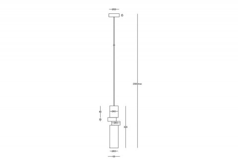 Подвесной светильник Maytoni Palette MOD303PL-01CFL2