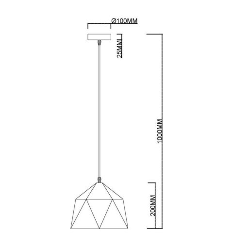 Подвесной светильник MyFar Brigitte MR1401-1P