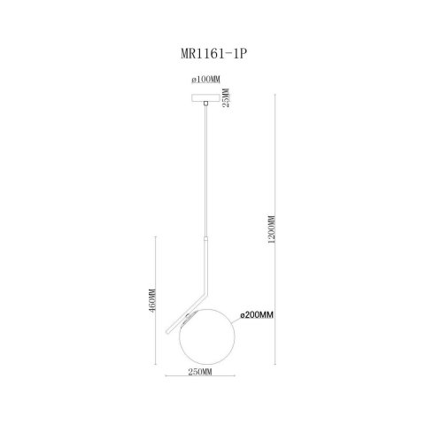 Подвесной светильник MyFar Pierre MR1161-1P