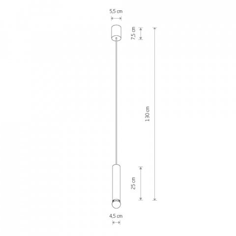 Подвесной светильник Nowodvorski Baton 7851