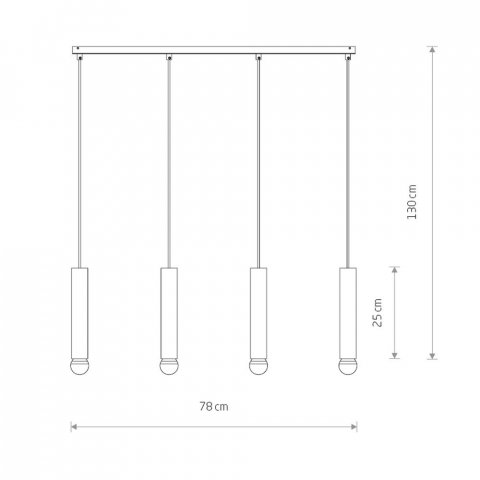 Подвесной светильник Nowodvorski Baton 7853