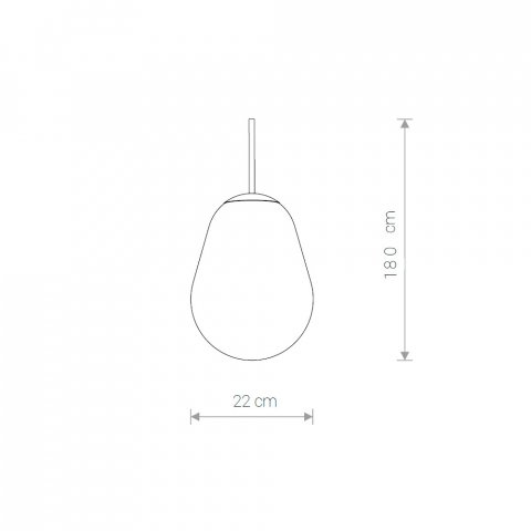 Подвесной светильник Nowodvorski Pear S 8673