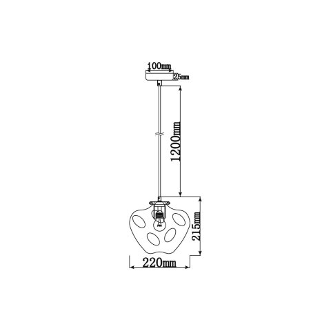 Подвесной светильник Vele Luce Alieno VL5354P21