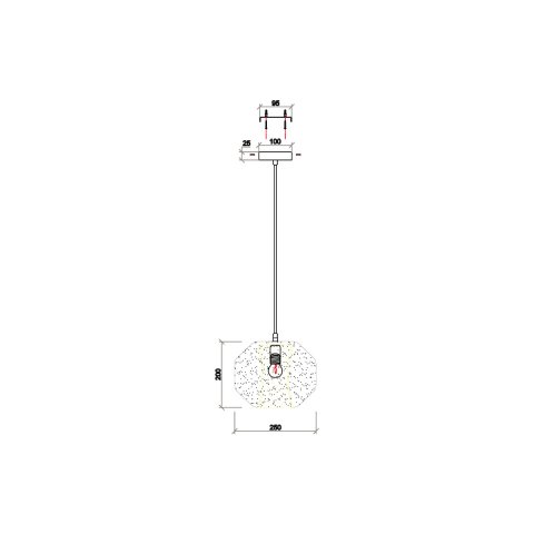 Подвесной светильник Vele Luce Milan VL5724P11