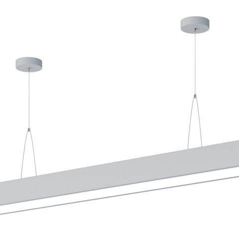 Подвесной светодиодный cветильник Geometria ЭРА Block SPO-113-W-40K-036 36Вт 4000К белый Б0050542