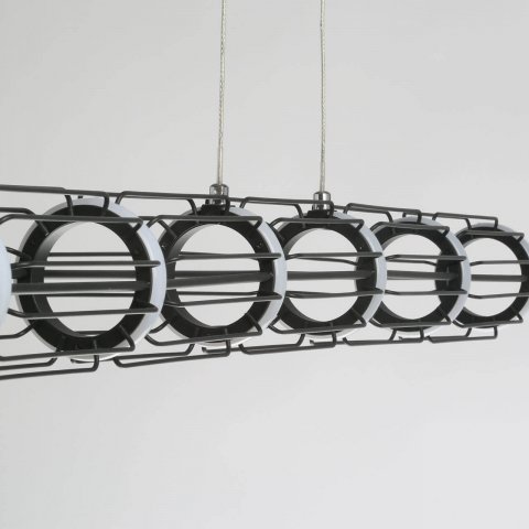 Подвесной светодиодный светильник De Markt Айсфельд 3 655011201