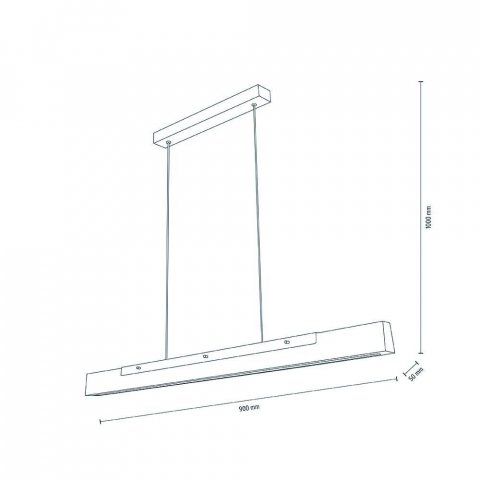 Подвесной светодиодный светильник Deko-Light Madera 342169