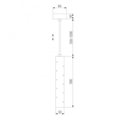 Подвесной светодиодный светильник Elektrostandard Bong 50214/1 Led черный жемчуг a055668