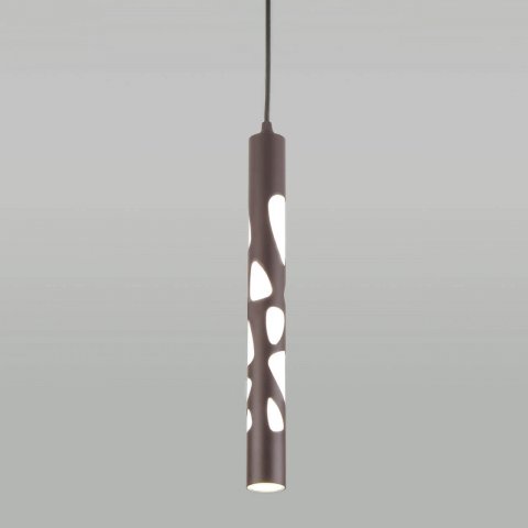 Подвесной светодиодный светильник Elektrostandard DLR037 12W 4200K кофейный a044558
