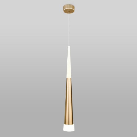 Подвесной светодиодный светильник Elektrostandard DLR038 7+1W 4200K золото a047027