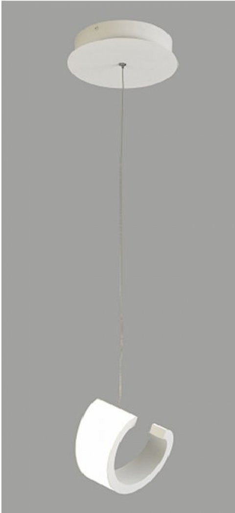 Подвесной светодиодный светильник Elvan PD-1203/1-12W-WW-Wh