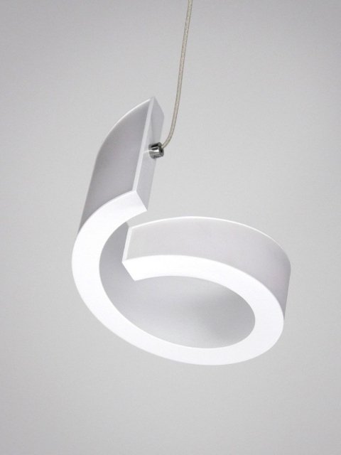 Подвесной светодиодный светильник Elvan PD-1203/1-12W-WW-Wh