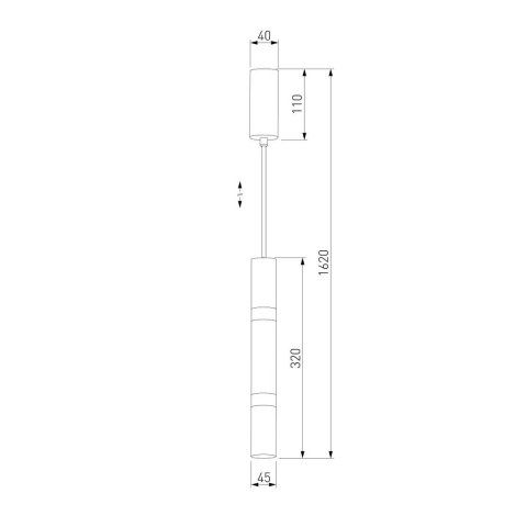 Подвесной светодиодный светильник Eurosvet Axel 50210/1 LED белый