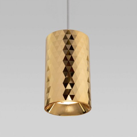 Подвесной светодиодный светильник Eurosvet Bonaldo 50247/1 Led золото