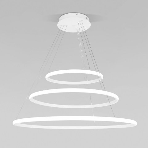 Подвесной светодиодный светильник Eurosvet Collars 90264/3 белый