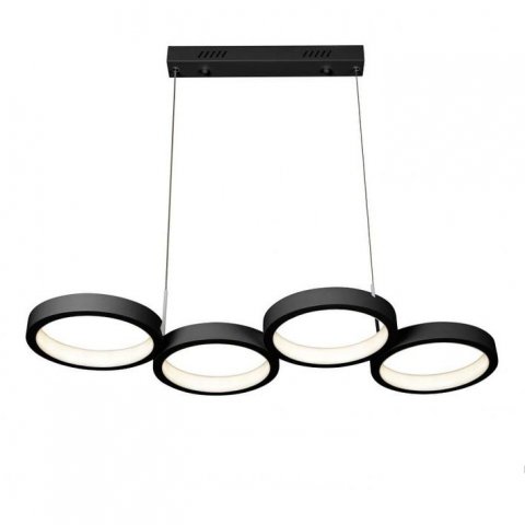 Подвесной светодиодный светильник iLedex Ring Star 9004-4-D BK