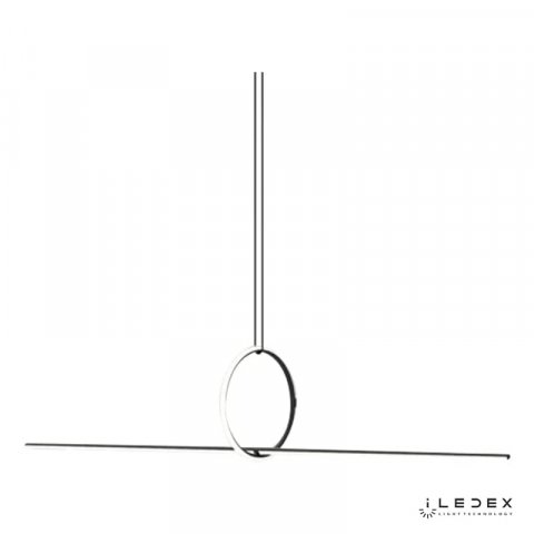 Подвесной светодиодный светильник iLedex Zoom 10339P/A2-35W-3000K BK-WH