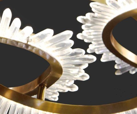 Подвесной светодиодный светильник Kink Light Сена 07607-4AL,36