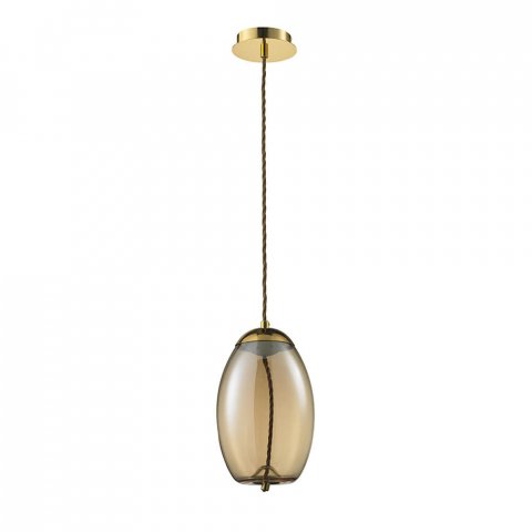 Подвесной светодиодный светильник Lumien Hall Avila LH4110/1PA-GD-AM