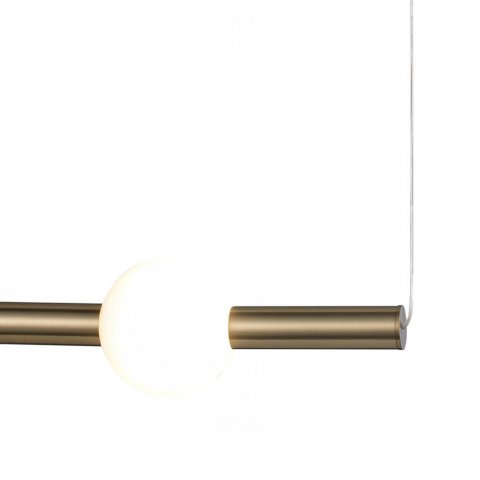 Подвесной светодиодный светильник Lumien Hall Greniya LH8023/1PC-GD-WT