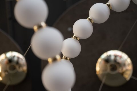 Подвесной светодиодный светильник Milosh Tendence 0851CL-60GD