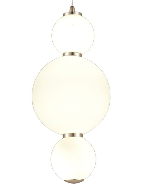 Подвесной светодиодный светильник Natali Kovaltseva Loft Led Lamps 81100/3C Gold White