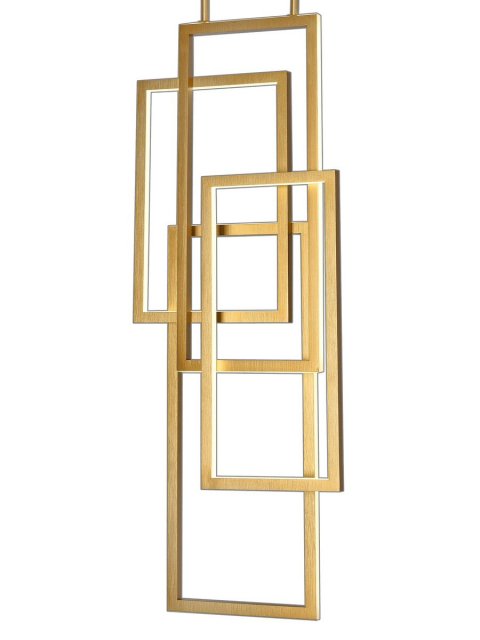 Подвесной светодиодный светильник Natali Kovaltseva Loft Led Lamps 81128/1C Gold