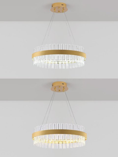 Подвесной светодиодный светильник Natali Kovaltseva Smart Нимбы Innovation Style 83010