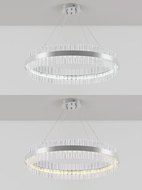 Подвесной светодиодный светильник Natali Kovaltseva Smart Нимбы Innovation Style 83014