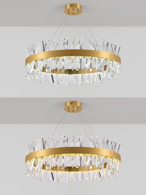 Подвесной светодиодный светильник Natali Kovaltseva Smart Нимбы Innovation Style 83049