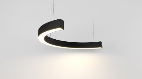 Подвесной светодиодный светильник Siled Nimbus-Half 7370817